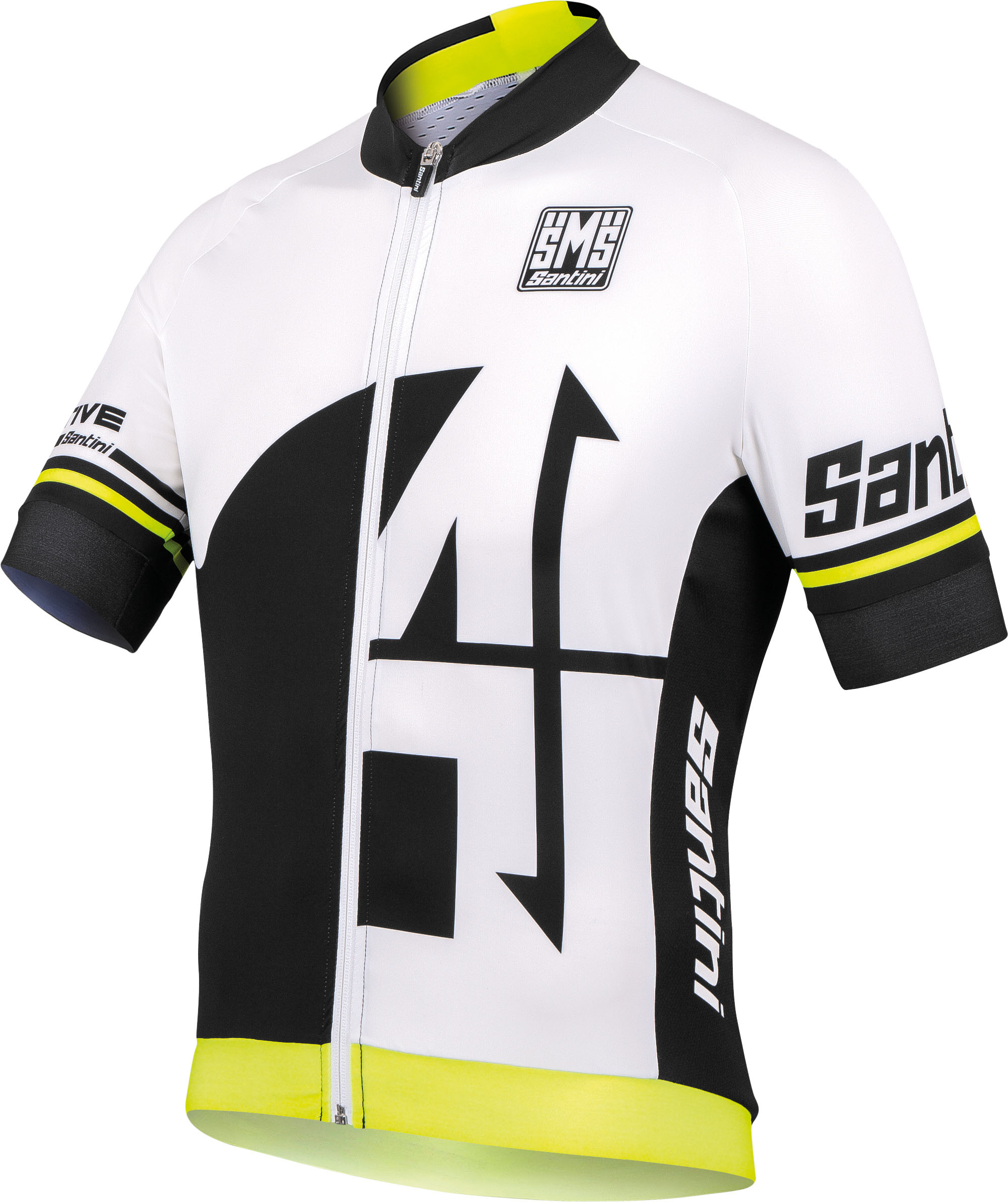 SANTINI SS15_Interactive 2.0 jersey – yellow | AeroGeeks